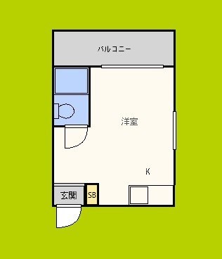 ハイツ西中島 間取り