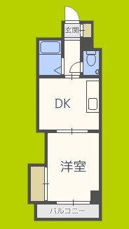 ノルデンハイム新北野 間取り