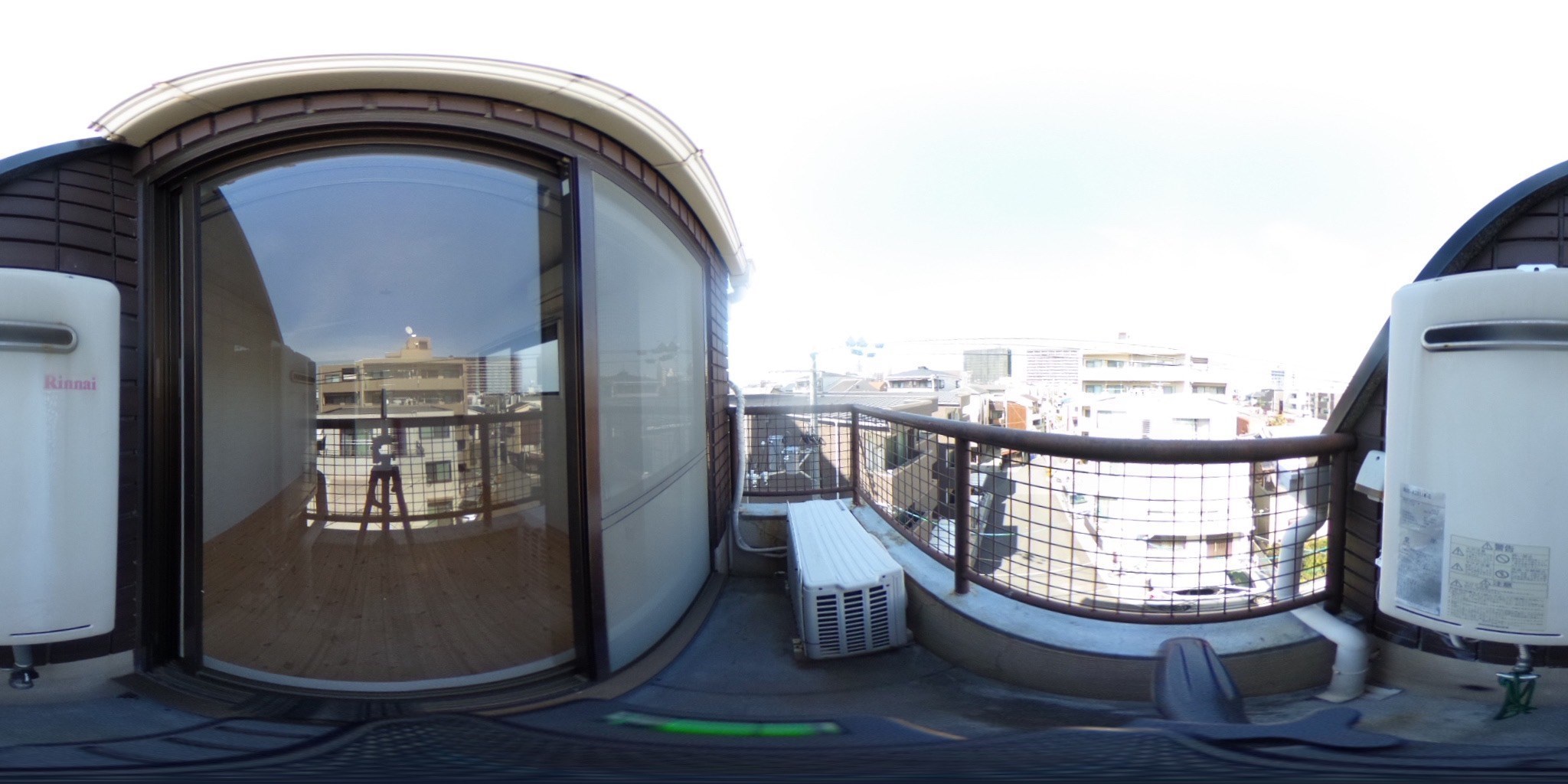 アヴァンス北大阪 ベランダ
