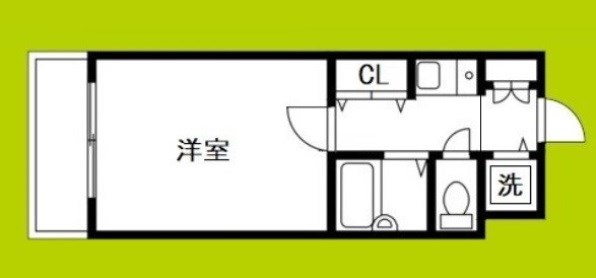 リーガル天神橋 間取り