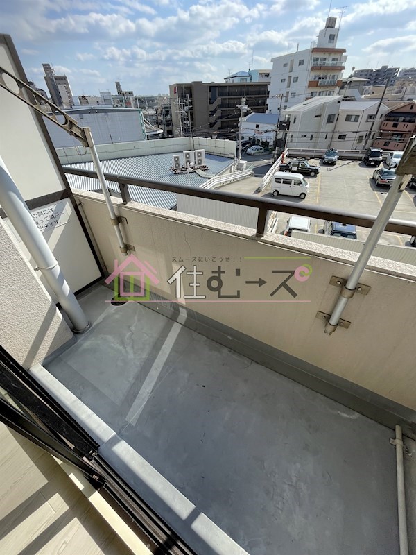 トーカン東淀川キャステール ベランダ