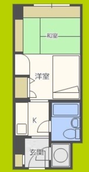 ステュディオ新御堂  間取り