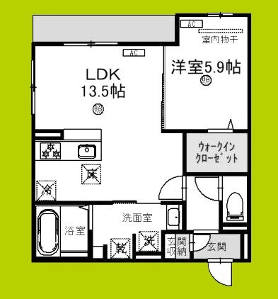 プラザ　シャルム 間取り図