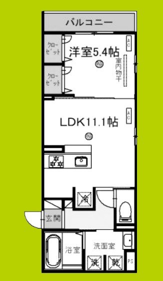 プラザ　シャルム 間取り図