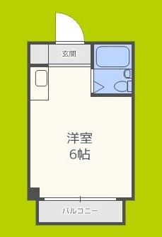 清水728ハイツ 間取り