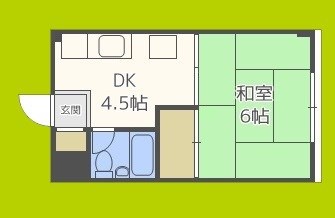 我孫子グランドハイツⅡ 間取り