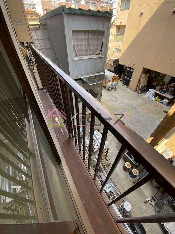 我孫子グランドハイツⅡ ベランダ