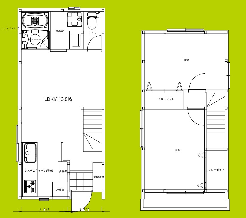 TKハウス稲葉 間取り