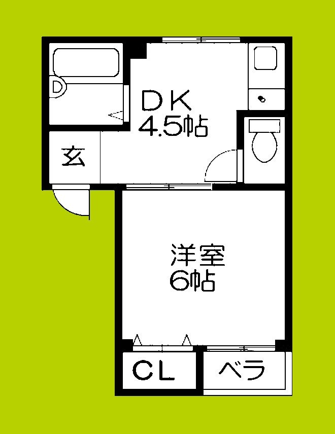 ファーストイン森ノ宮 間取り