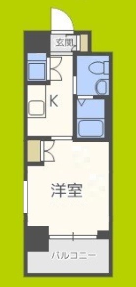 エイペックス南堀江 間取り