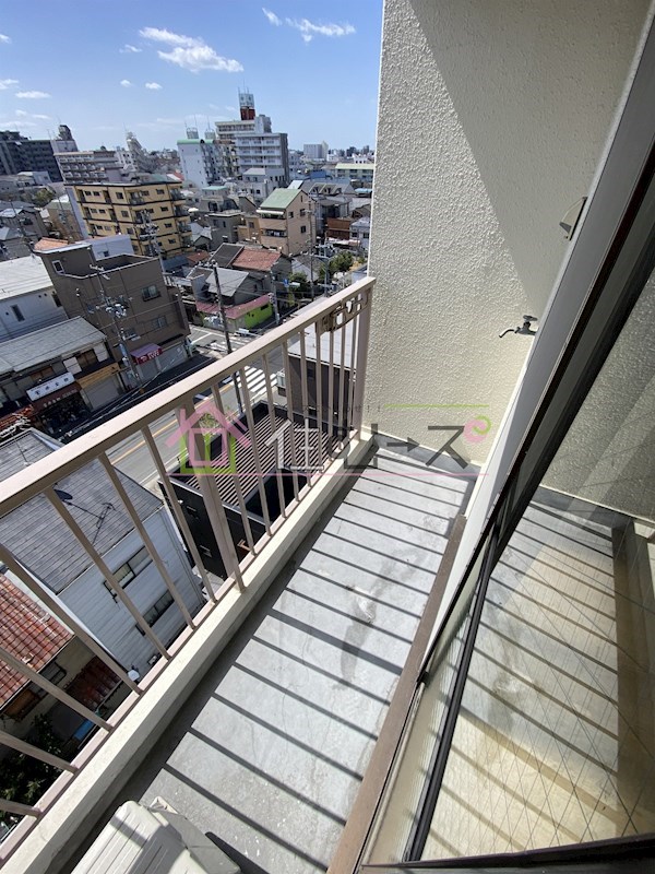 ハイツ南の風 ベランダ