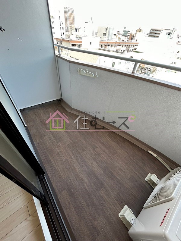 アクエルド都島 ベランダ