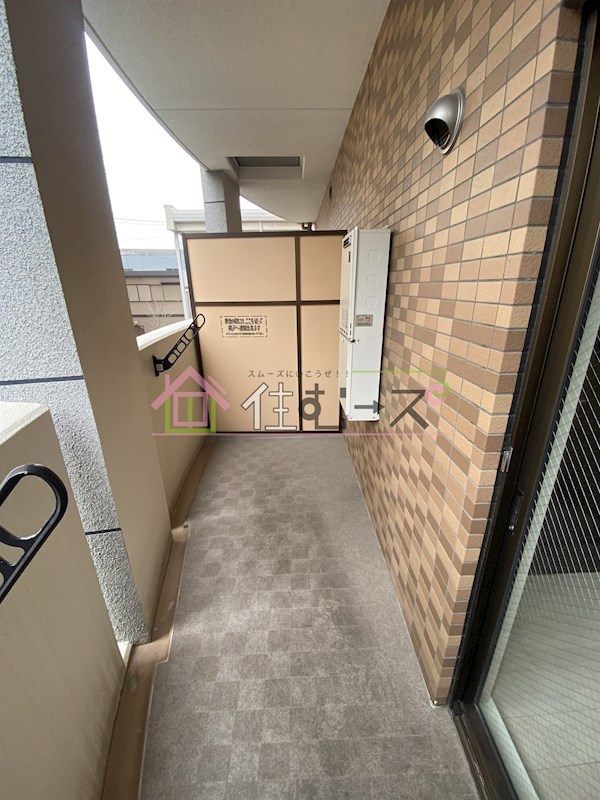 Luxe難波WEST ベランダ