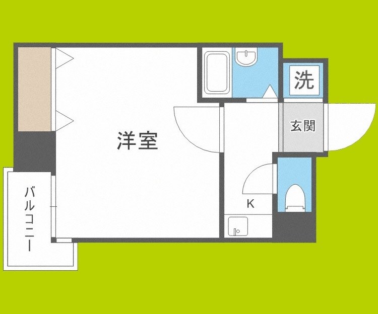 大国町青山ビル　別館 間取り