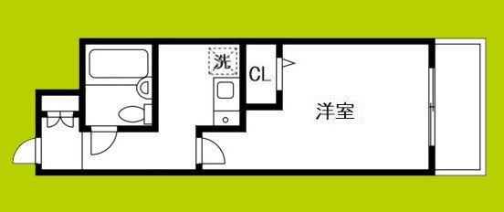 シティアリーナ阿波座西 間取り