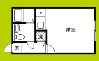 パラドール北加賀屋 間取り