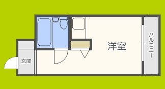 朝日プラザ天王寺東ピエ・タ・テール 間取り