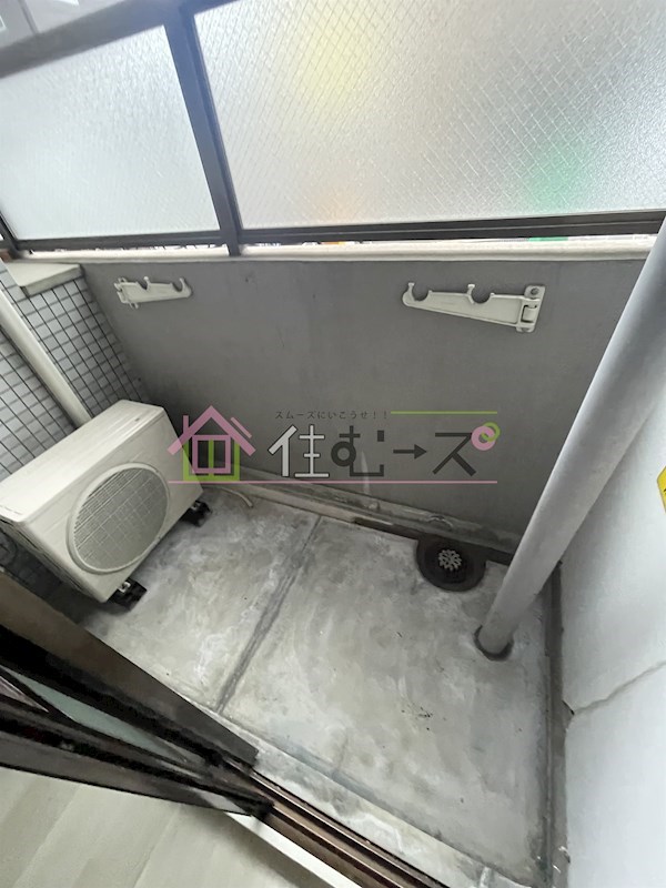 朝日プラザ天王寺東ピエ・タ・テール ベランダ