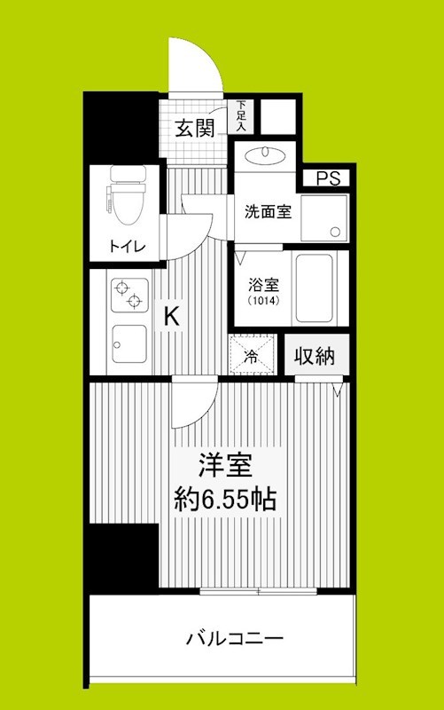 ArtizA西長堀 間取り
