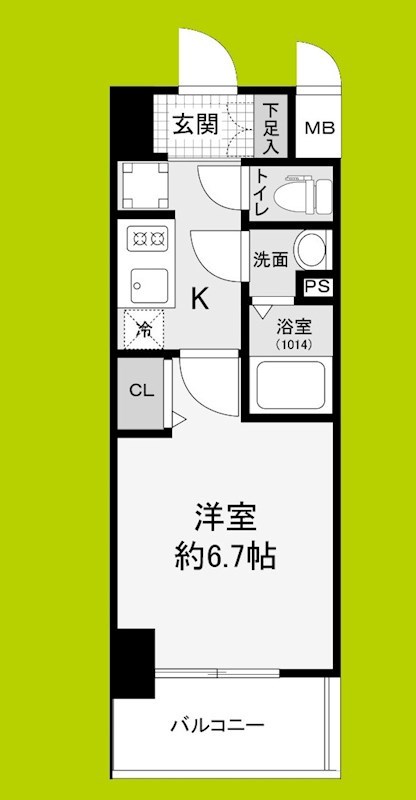 ArtizA淡路 間取り図