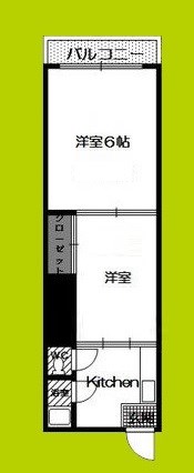 Regalo新森B棟 間取り