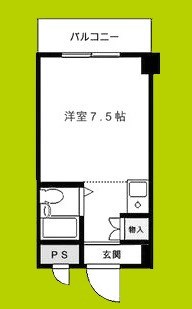 ベルメゾン南江口 間取り