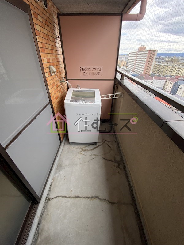 ベルメゾン南江口 ベランダ