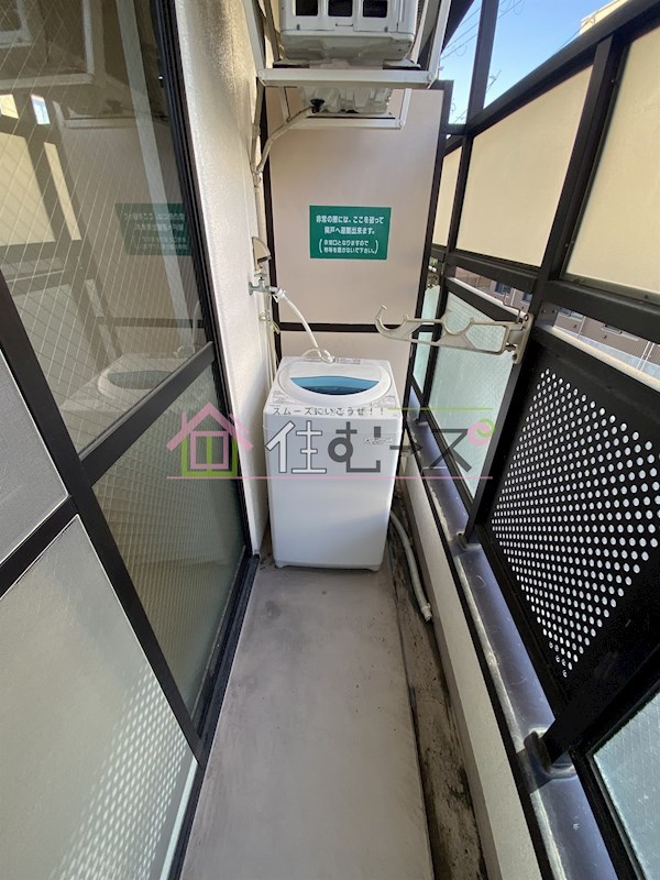 パル下新庄 ベランダ