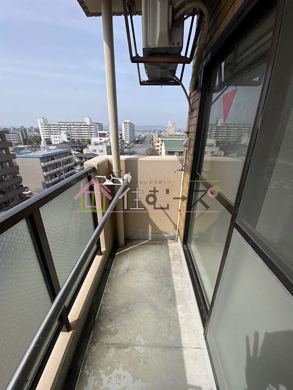 リアライズ西淡路 ベランダ