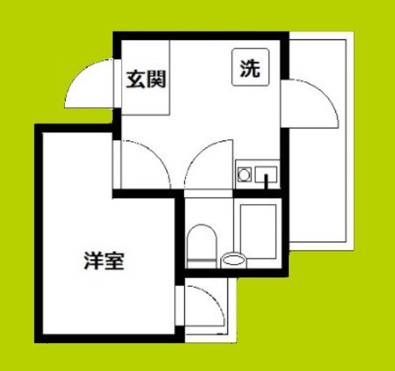 アメニティー新高二番館 間取り