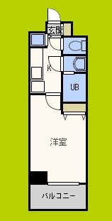シャルマンフジ阿波座ウエスト 間取り