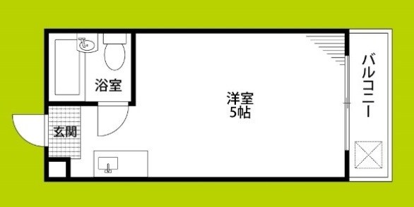 シャンクレール南堀江 間取り