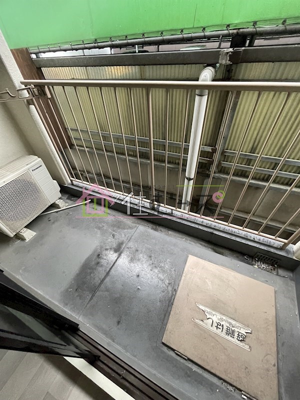 シャンクレール南堀江 ベランダ