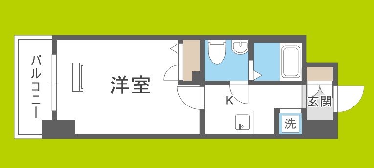 ラナップスクエア南堀江 間取り