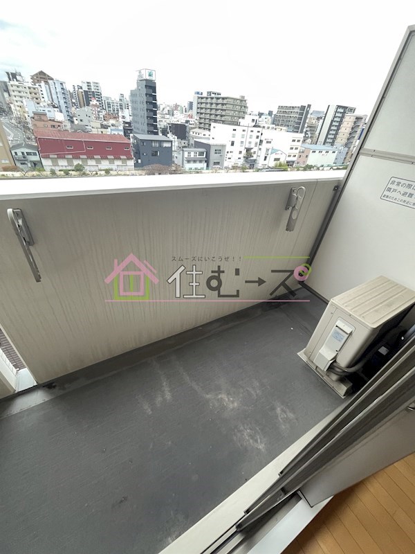 ラナップスクエア南堀江 ベランダ