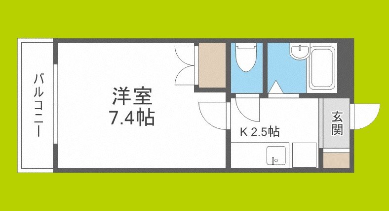 シーダー針中野 間取り