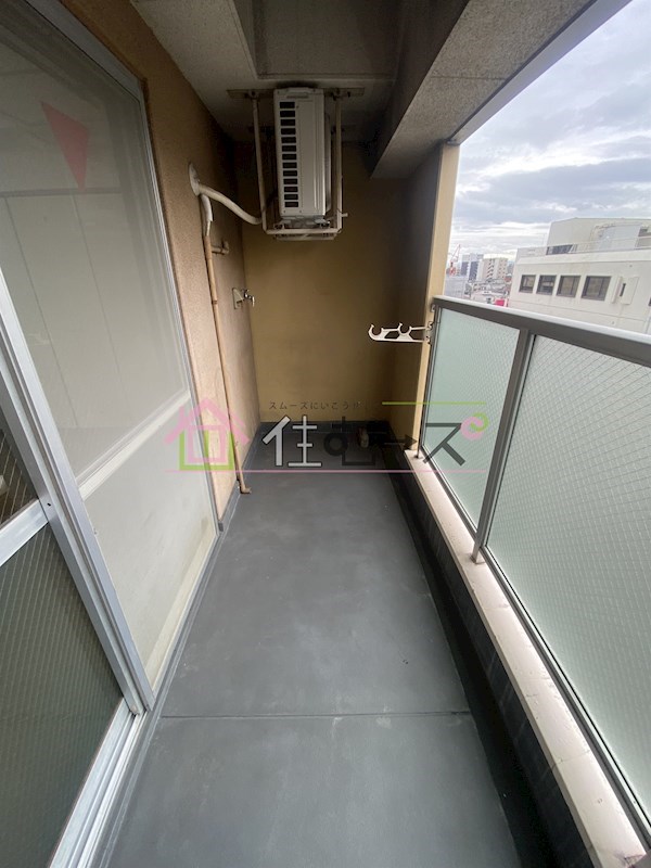 メロディーハイム美章園 ベランダ