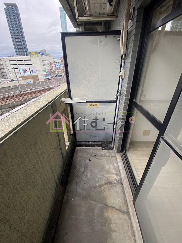 シティアーク天王寺 ベランダ