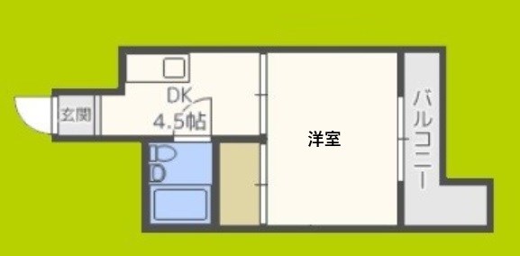 東洋プラザ蒲生 間取り