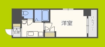 エスリード難波駅前 間取り