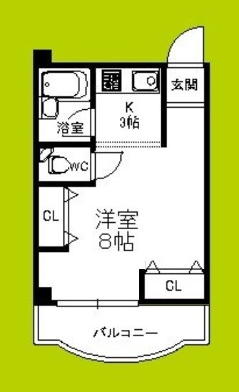 タイホウハイツ敷津2番館 間取り