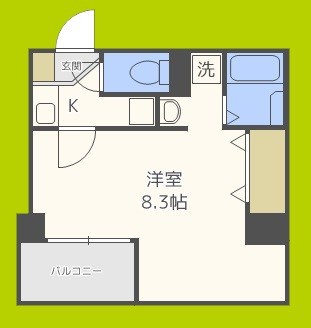 みおつくし東なんば 間取り