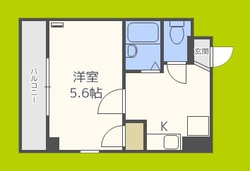 ルミエール西長堀 間取り
