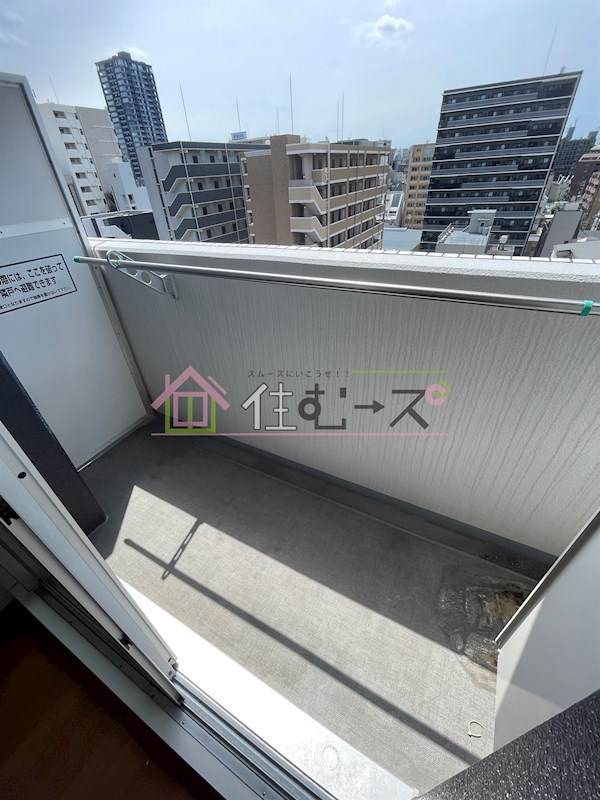 スワンズシティ難波ノーブル ベランダ