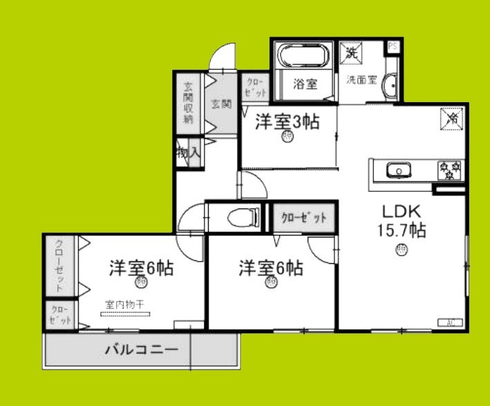 ラフィネ 間取り図