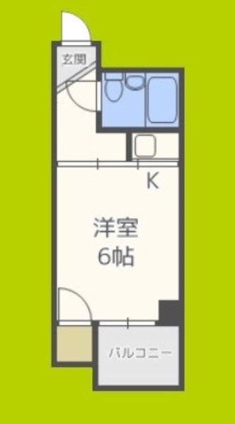 PALMIZIO平野西1 間取り