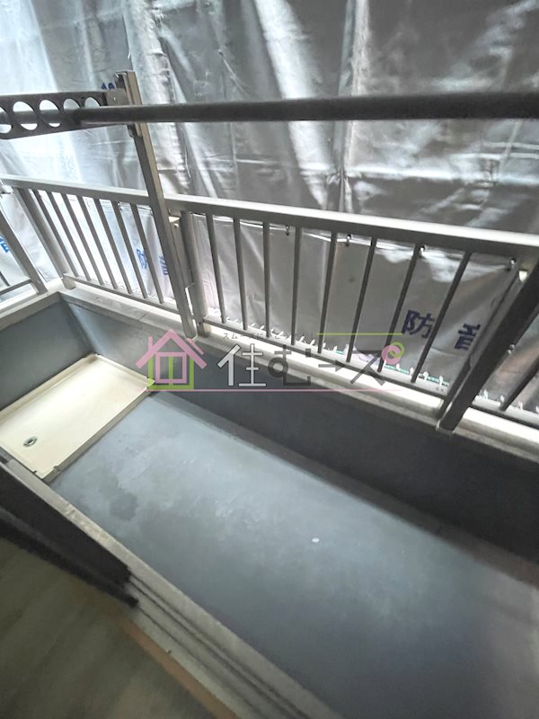 グロースハイツ天満Ⅱ ベランダ