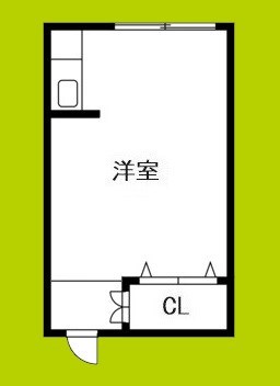 孔雀ハウス 間取り図