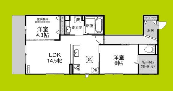 Maison de le Ciel 間取り図