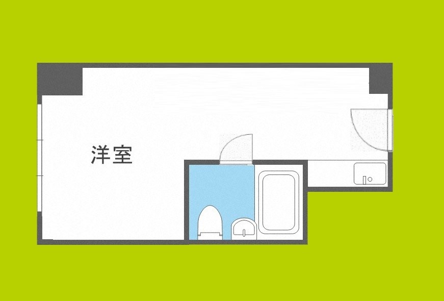ステュディオ新大阪 間取り